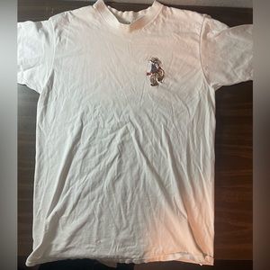 Disney White Short Sleeve Tee with Cowboy Goofy